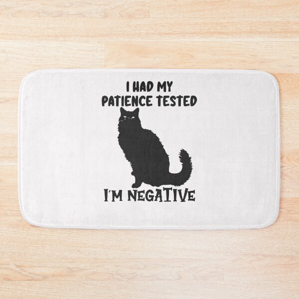 Item preview, I Had My Patience Tested I'm Negative designed and sold by Buyfastcart.