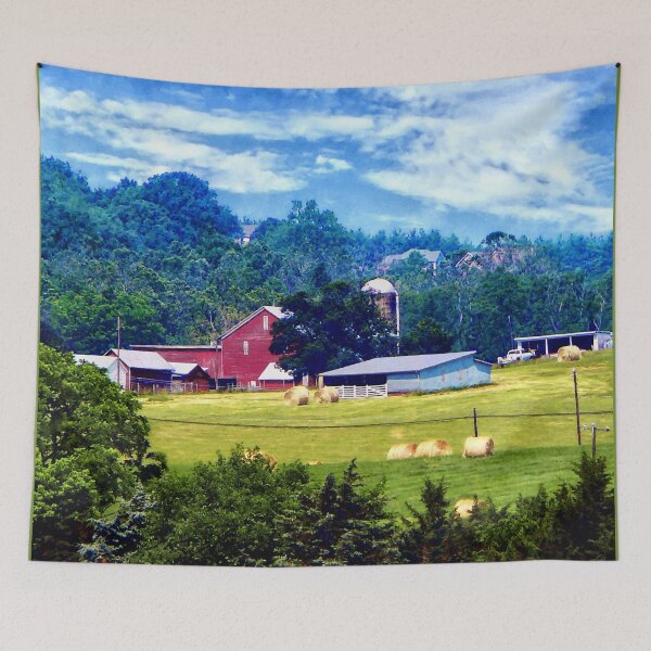 Item preview, Farm in the Distance designed and sold by Susan Savad.