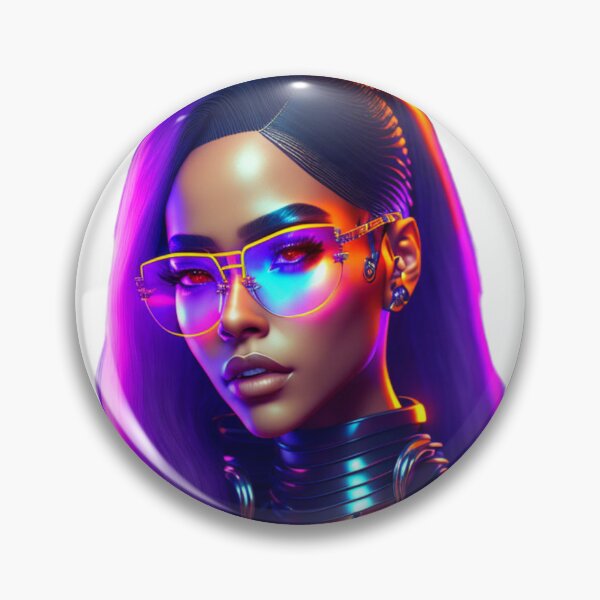 Item preview, futuristic girl designed and sold by ikiglam.