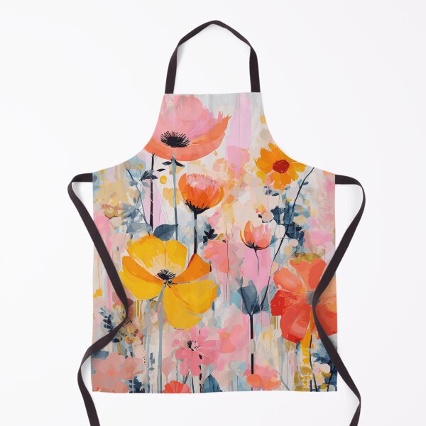 Artikelvorschau, Floral Burst: Abstrakte künstlerische Komposition aus Blumen entworfen und verkauft von TheFrenchVegan.