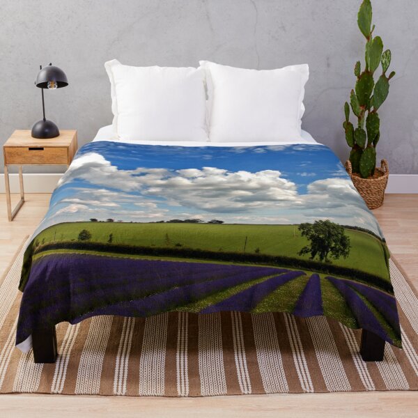 Item preview, Lavender Field Purple Flowers Cotswolds England designed and sold by AndyEvansPhotos.