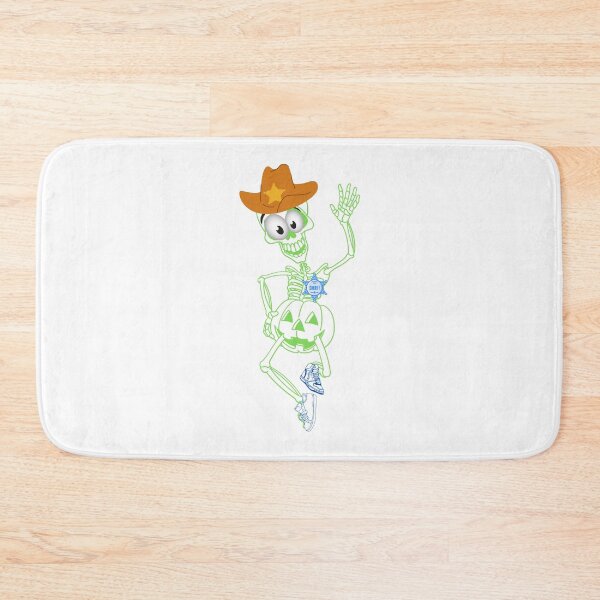 Item preview, Skeleton Sheriff with Pumpkin costume Funny Gifts  for Halloween designed and sold by DSoriaDesign.