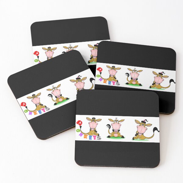 Item preview, Funny donkeys  designed and sold by Shirley cute art .