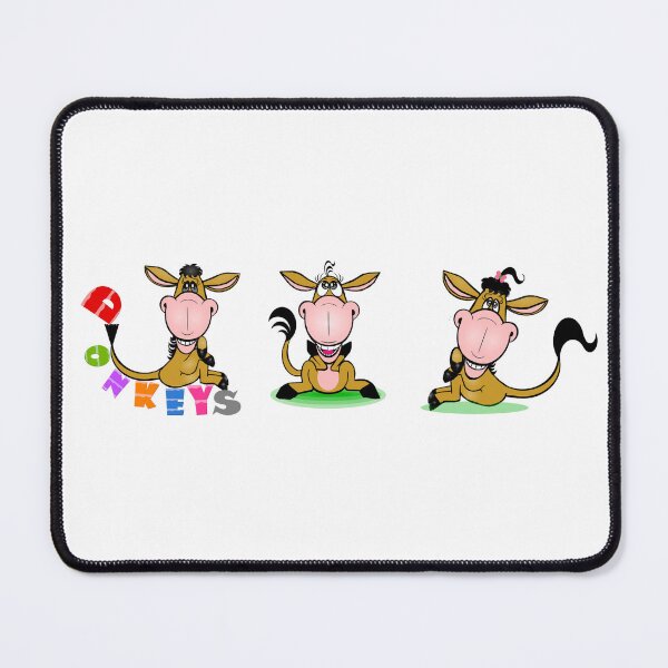 Item preview, Funny donkeys designed and sold by Shirley cute art .