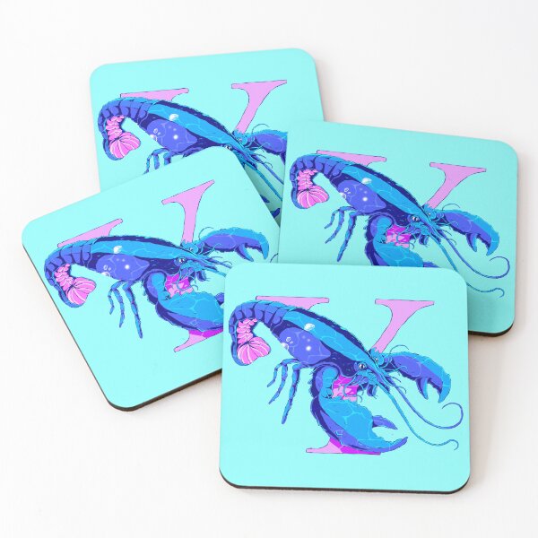 Item preview, Yabby Blue Lobster - Animals with Initials - Letter Y designed and sold by Fernando Nunes.