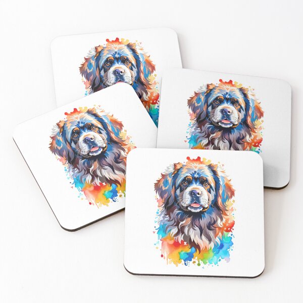 Item preview, Colorful Newfoundlander designed and sold by Imaginaria Inkworks.