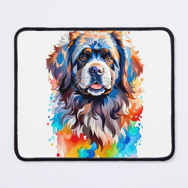 Item preview, Colorful Newfoundlander designed and sold by Imaginaria Inkworks.