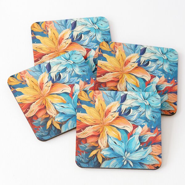 Item preview, Contemporary Floral Fusion designed and sold by TheFrenchVegan.