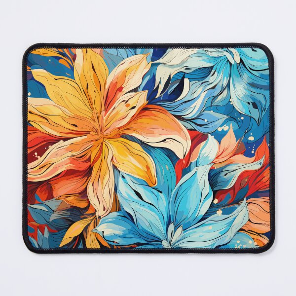 Item preview, Contemporary Floral Fusion designed and sold by TheFrenchVegan.