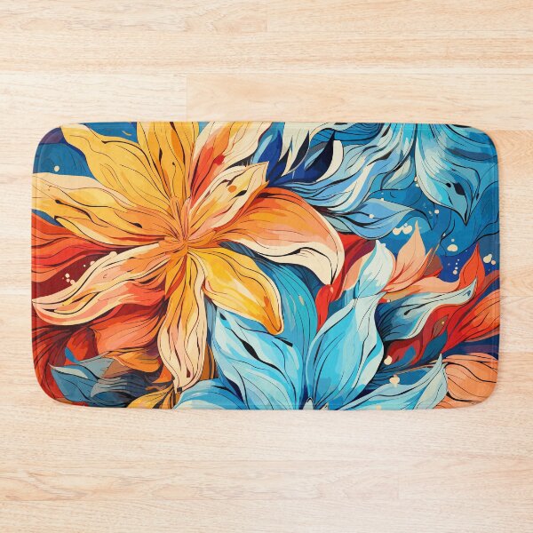 Item preview, Contemporary Floral Fusion designed and sold by TheFrenchVegan.