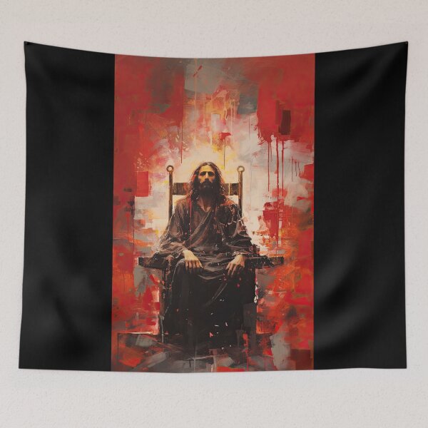 Item preview, Majestic Presence: Jesus on the Throne designed and sold by Philipe3d.