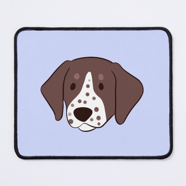 Item preview, Cute german shorthaired pointer dog face illustration  designed and sold by Yaragold.