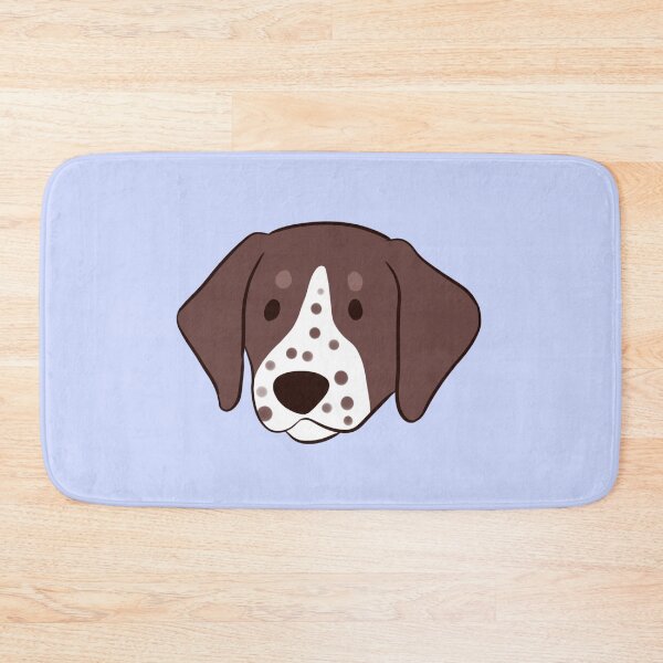 Item preview, Cute german shorthaired pointer dog face illustration  designed and sold by Yaragold.