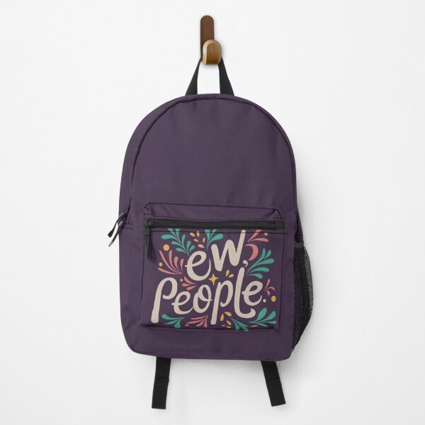 Item preview, Ew, People Introvert Funny Typography designed and sold by BluePlanet.