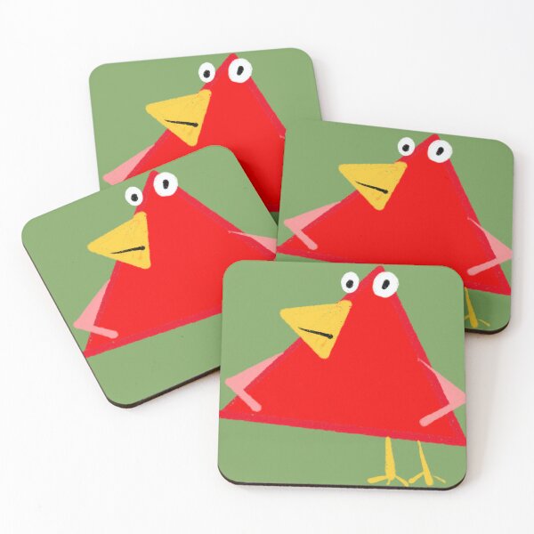 Item preview, Red Bird - Cartoon designed and sold by jolabrese.