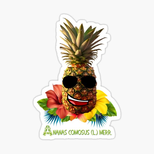 Be like Ananas - sweet and exotic Sticker