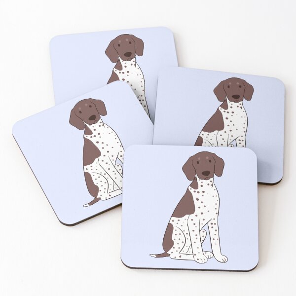 Item preview, Cute german shorthaired pointer dog illustration  designed and sold by Yaragold.