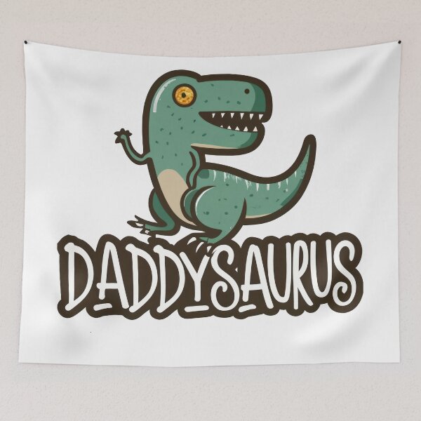 Item preview, Daddysaurus: The Alpha Dino Dad designed and sold by KaleidoKiosk.