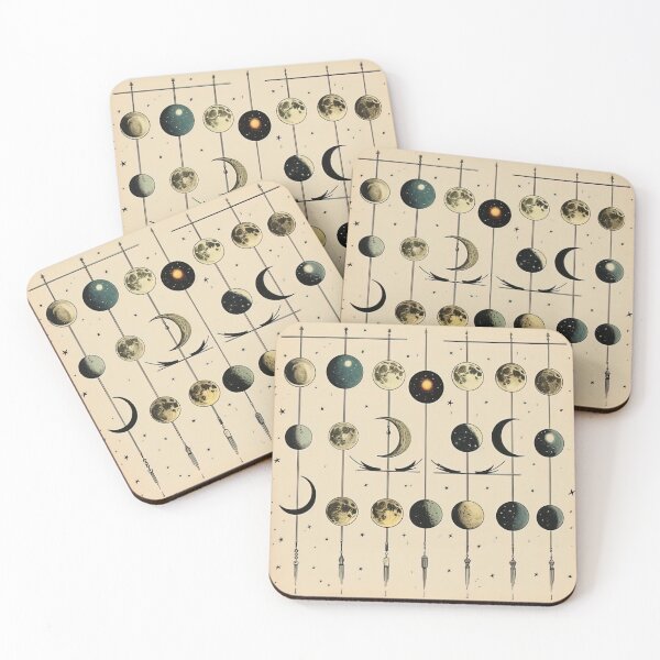 Item preview, The moons designed and sold by PidgiePotato.
