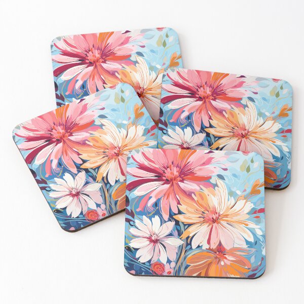 Item preview, Vibrant Floral Fusion designed and sold by TheFrenchVegan.