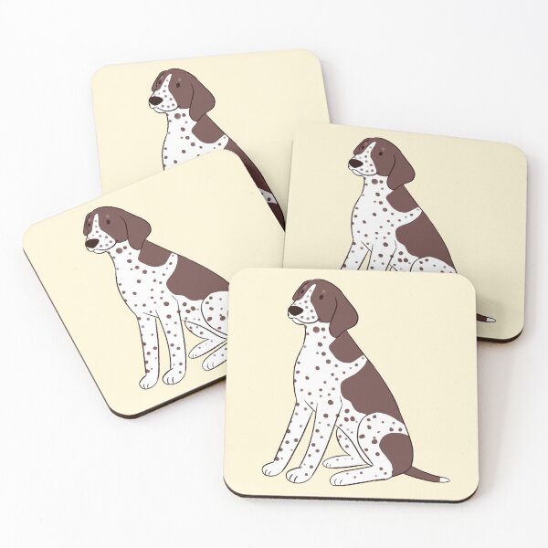 Item preview, Cute german shorthaired pointer dog illustration  designed and sold by Yaragold.