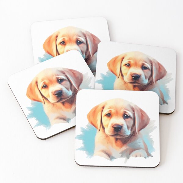 Item preview, Beautiful, colorful labrador puppy theme designed and sold by Okracha.