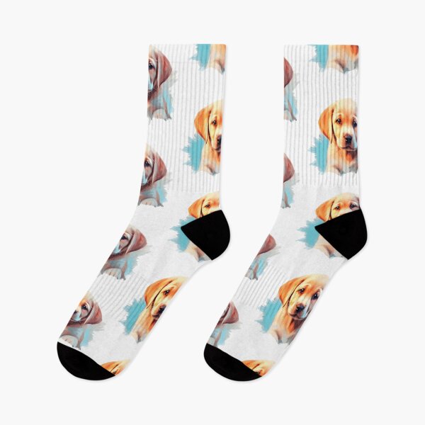 Item preview, Beautiful, colorful labrador puppy theme designed and sold by Okracha.