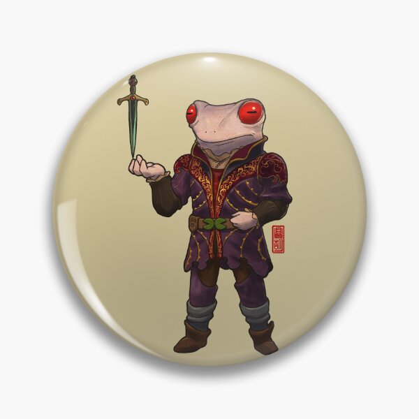 Item preview, Baldur's Gate 3 Astarion Frog designed and sold by DingHuArt.