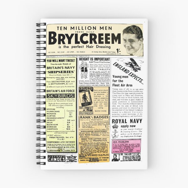 Item preview, '10 Million Men- Brylcreem advert'. designed and sold by timothybeighton.