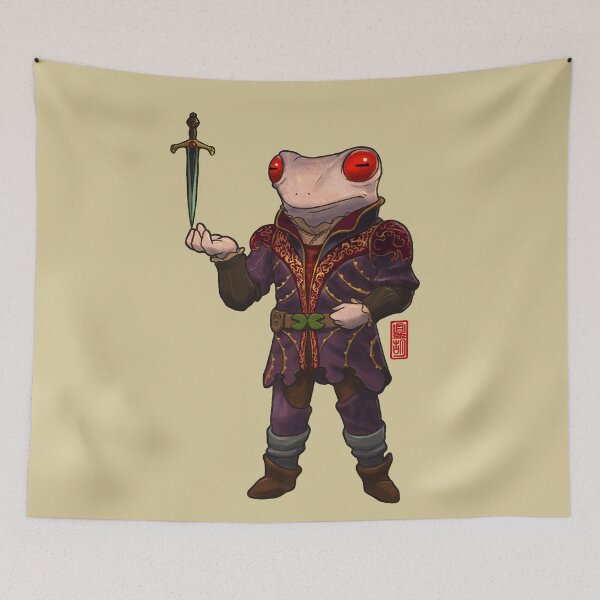 Item preview, Baldur's Gate 3 Astarion Frog designed and sold by DingHuArt.