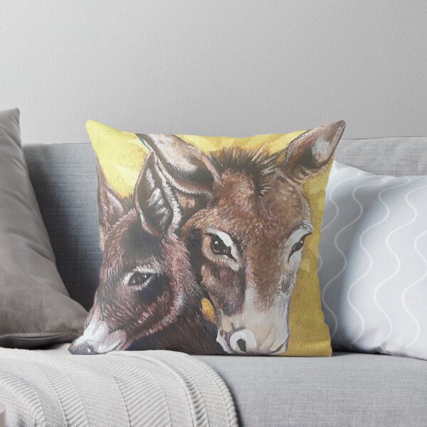 Item preview, Donkey Madonna and Child  designed and sold by Cherie Roe Dirksen.