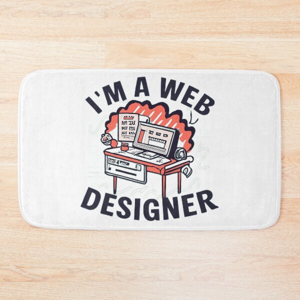 Item preview, I'm a Web Designer designed and sold by StickerSpree.