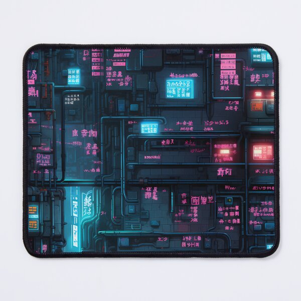 Item preview, Cyberpunk Future Cityscape Pattern designed and sold by SchorlCraft.