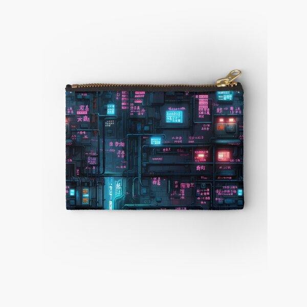 Item preview, Cyberpunk Future Cityscape Pattern designed and sold by SchorlCraft.