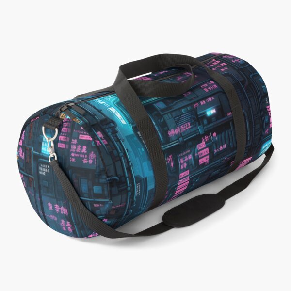 Item preview, Cyberpunk Future Cityscape Pattern designed and sold by SchorlCraft.