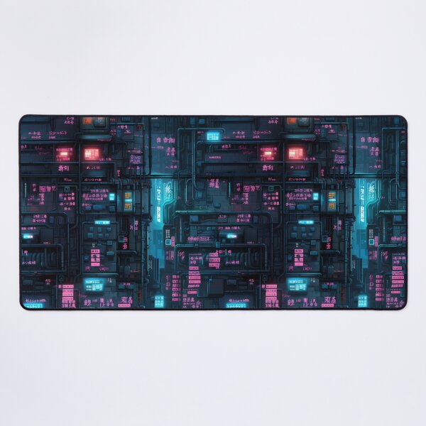 Item preview, Cyberpunk Future Cityscape Pattern designed and sold by SchorlCraft.