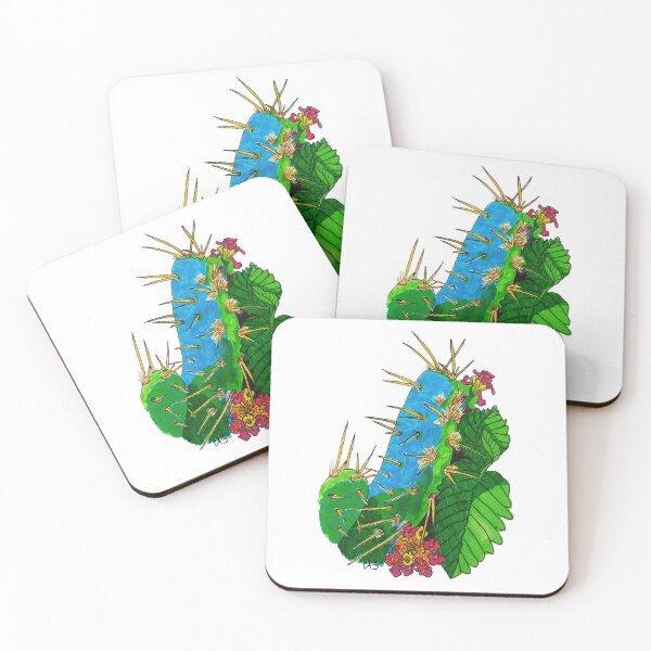 Item preview, Cacti with Lantana designed and sold by boldtvillemayor.