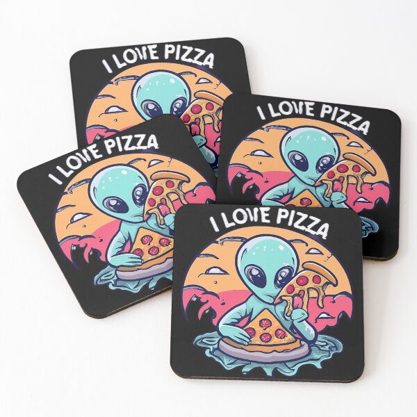 Item preview, I Love Pizza! designed and sold by StickerSpree.