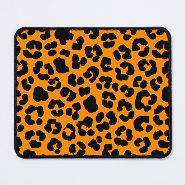 Item preview, Halloween Leopardskin Orange and Black Pattern designed and sold by HotHibiscus.