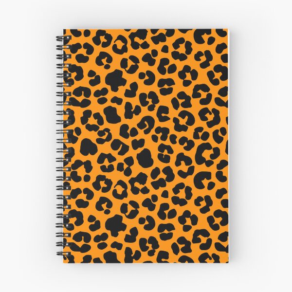 Item preview, Halloween Leopardskin Orange and Black Pattern designed and sold by HotHibiscus.