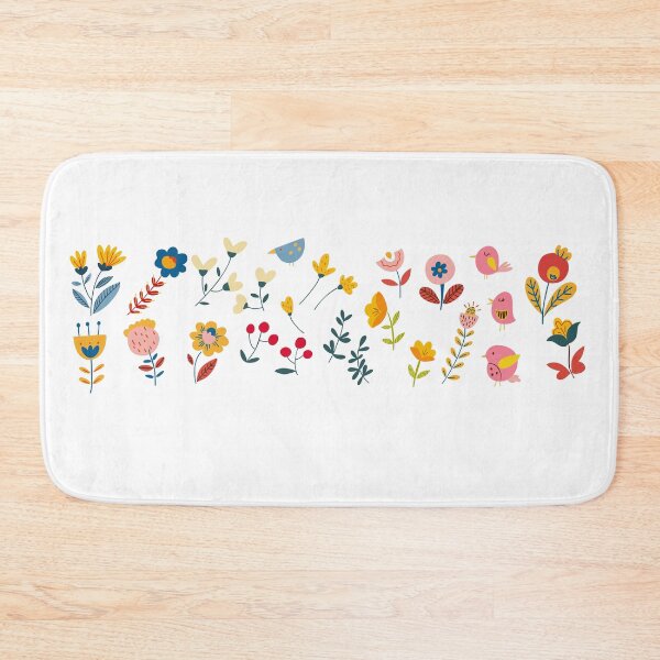 Item preview, Collection of flowers in cute style designed and sold by Olga Matskevich.