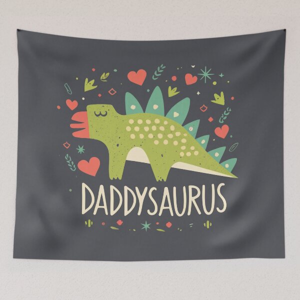 Item preview, Daddysaurus: The Alpha Dino Dad designed and sold by KaleidoKiosk.