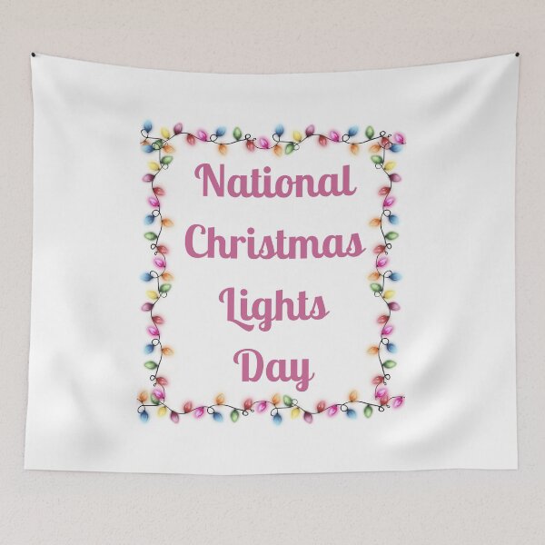 Item preview, National Christmas Lights Day designed and sold by Simo0455.