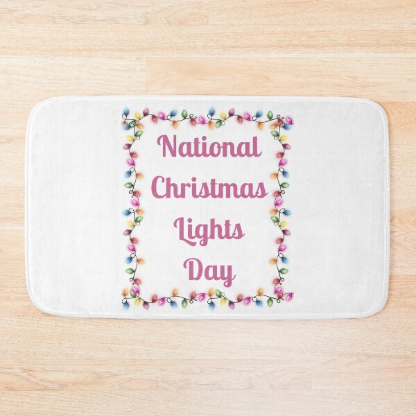 Item preview, National Christmas Lights Day designed and sold by Simo0455.