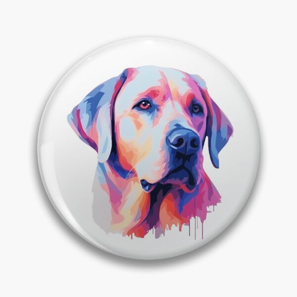 Artikelvorschau, Schönes, farbenfrohes Labrador-Hunde-Thema entworfen und verkauft von Okracha.