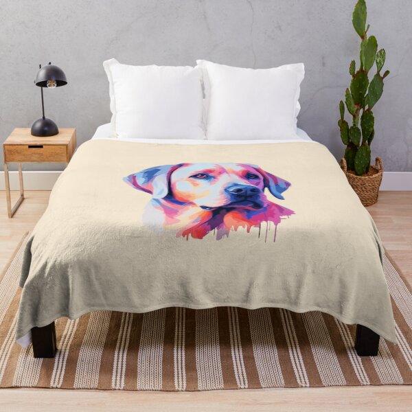 Item preview, Beautiful, colorful labrador dog theme designed and sold by Okracha.
