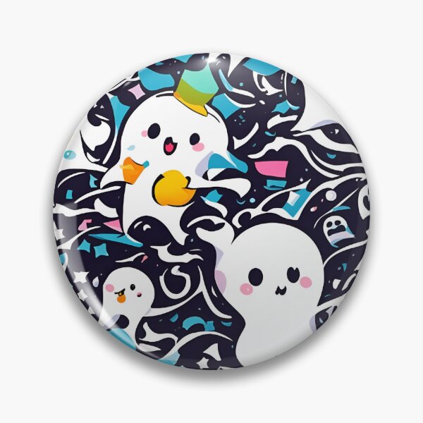 Item preview, Friendly Hauntings , Halloween Ghost Pattern Delights designed and sold by thaifairs.