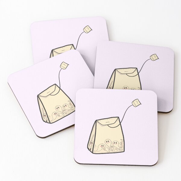 Item preview, ghost tea bags designed and sold by LiloLunaArt.