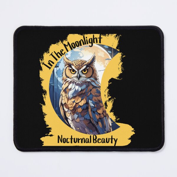 Item preview, In The Moonlight Owl designed and sold by LaldyAnimals.