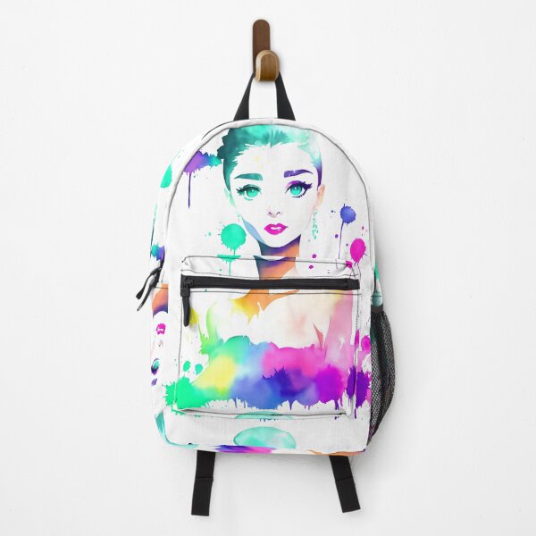 Item preview, Audrey Hepburn Watercolor Splash art designed and sold by Sam Spade.